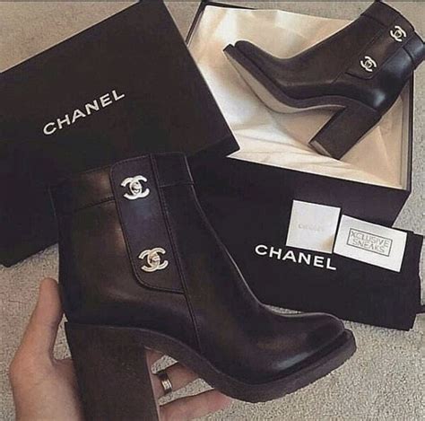 chanel shoes for men|Chanel high heel boots.